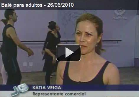 Jornal da Gazeta - Balé para adultos