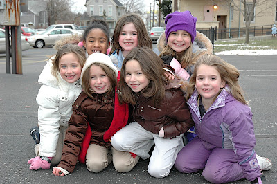 St. Joe students at recess