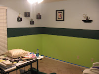 McKinna's room before painting