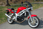 Click here for more photos$24951999 Suzuki SV650 with just over 23,500 miles on it (cant be precise because Im still riding it so it keeps changing). Clear KY title. It is in excellent mechanical condition. The rear tire is new this spring (the front still has plenty of tread) and the oil, filter and brake fluid were changed last fall before it was put up for the winter. Ive added bar-end mirrors, a National Cycle F16 Tall windshield, and new grips.This is a really fun motorcycle to ride, with excellent handling and braking characteristics and lots of power and torque. If youre reading this ad you probably already know how what a great bike the SV650 is, but in case youre not familiar with it here are a few of the many positive reviews its received:http://www.motorcycle.com/manufacturer/suzuki/1999-suzuki-sv650-16317.htmlhttp://www.motorcycledaily.com/03april00.htmlhttp://www.motorcycledaily.com/kimsv650.htmlhttp://www.motorbyte.com/mmm/pages/reviews/review8_99.htmPlease email me using the \