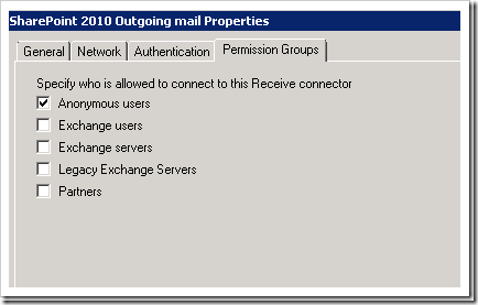 Configuring outgoing email in SharePoint 2010 with Exchange 2010 – Step by Step Guide