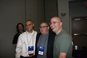 3 bald guys