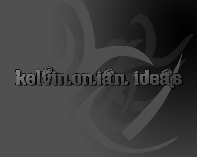 Kelvinonian Ideas Kelvinonian Ideas