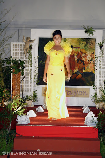 Selebrasyon Fashion Show | Kelvinonian Ideas Photography Keith Anne Servigon in a yellow... ahmm.. gown?