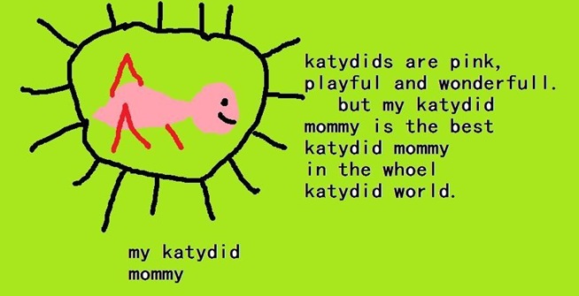 my katydid mommy