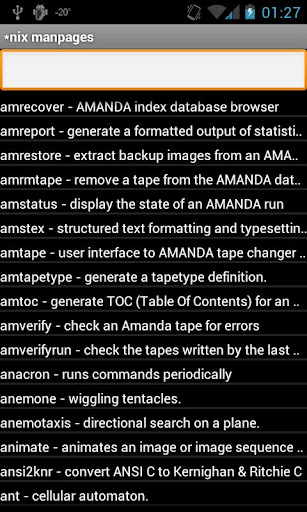 Linux Unix manpages