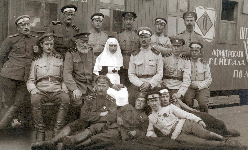 Штаб 2-го офицерского генерала Дроздовского полка...: foto_history ...