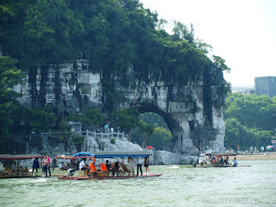elephant trunk hill, guilin, li river