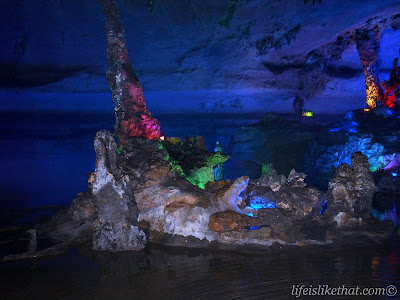 guilin, seven star cave, stalactite, stalagmite