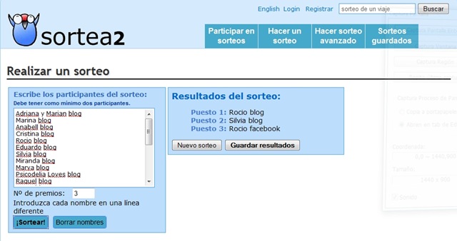 Primera vuelta