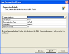 Connection Wizard v8