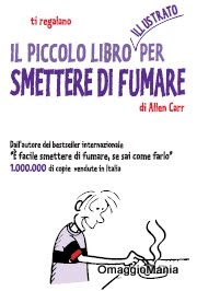 omaggio giornata fumo Gratis Il piccolo libro illustrato per smettere di fumare nelle librerie Libraccio