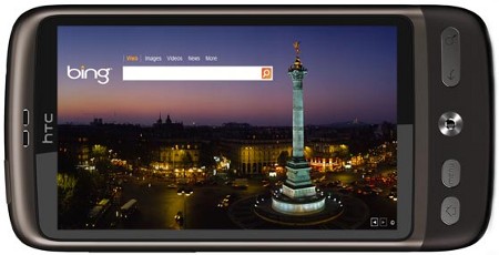 Bing aplikacija za Android Bing aplikacija za Android