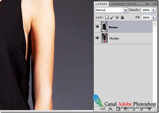 Trocando a textura de roupas no photoshop 002 Trocando a textura de roupas no photoshop 002