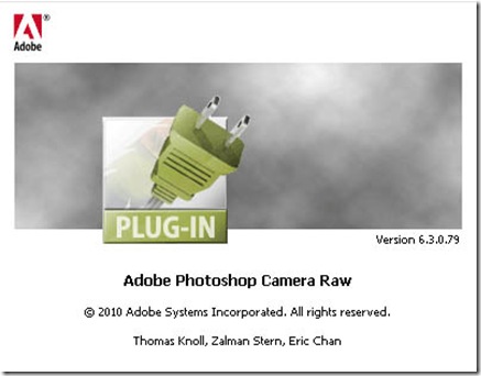 Camera Raw Plugin Camera Raw Plugin