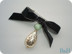 Broche amazonita