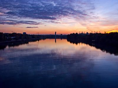 This is the Guadalquivir River as it passes through Seville, one of the areas most at risk of desertification in Spain. (Credit: Nesta Vázquez)