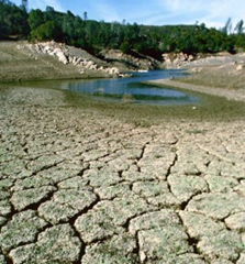 Drought in the Sierra Nevada mnountains.
