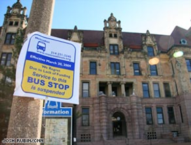 St. Louis, Missouri, is having to cut back on bus routes. This could devastate some of the area's most vulnerable. 