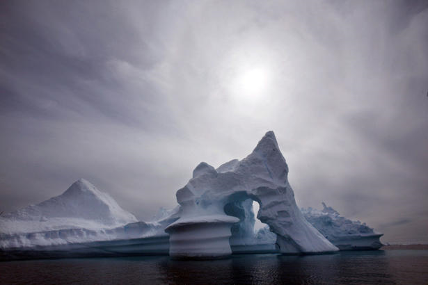 In this 2007 file photo an iceberg is seen as it melts off Ammassalik Island in Eastern Greenland. John McConnico / AP