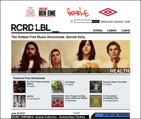 RCRD LBL