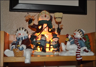 red navy snowmen red navy snowmen