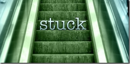 stuck