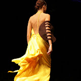 presentace nastavení 1 sec. LÉTO- NYMFY finále Top Styl Designer 2006 UNIVERSE VERSE UNI -střih bezezbytku - společenský oděv