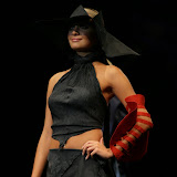 presentace nastavení 1 sec. ZIMA -PRINCEZNY finále Top Styl Designer 2006 UNIVERSE VERSE UNI -střih bezezbytku - společenský oděv