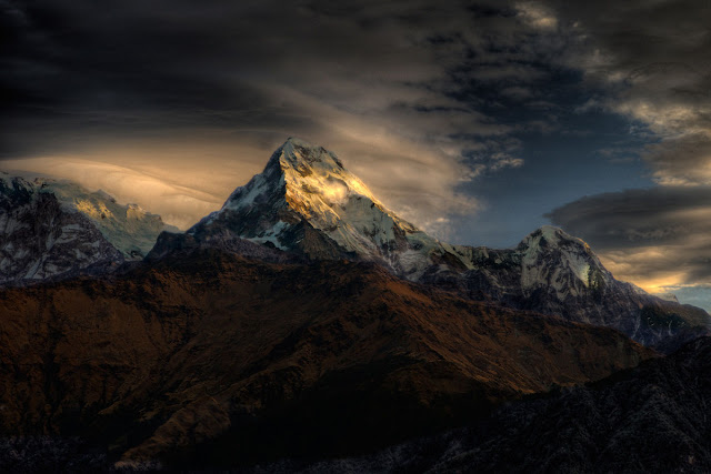 Foto: Impresionante fotografía del Anapurna, Nepal