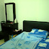 Full furnised room including make up table, double bed with matress and closet, all bills (water, electricity), no internet, no air con, no gas (not yet so kenot cook but manage to steam some sweet potatoes using the mini rice cooker) RM400 a month, that's what i use to pay weekly for a room half the size of this room in London but i earn FIVE times more than i do now cause of the currency exchange.