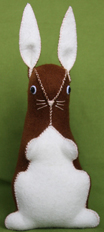 Felt bunny tutorial