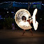 Fire dancers at the Magic Garden