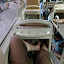 Cosy night bus seat