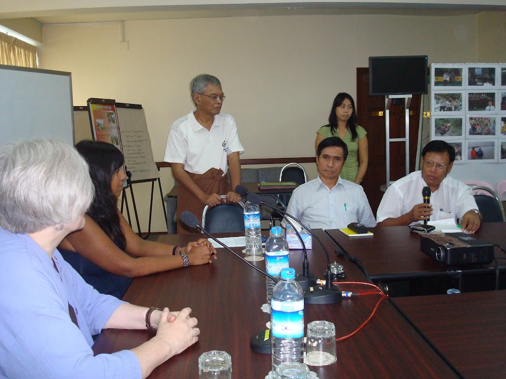 Retired government officials, Yangon screening