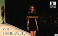 PPQ @ LFW AW10