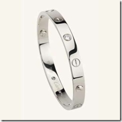 bracelet 18-carat white gold diamonds