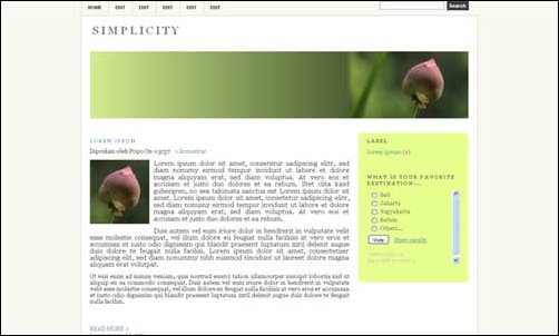 Simplicity