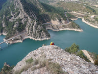 La S�lvia arribant al llom del segon llarg