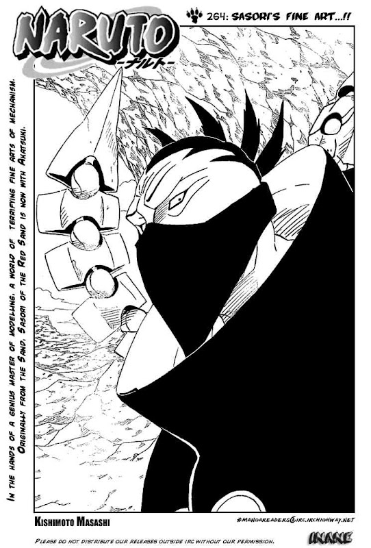 Naruto Shippuden Manga Chapter 264 - Image 01