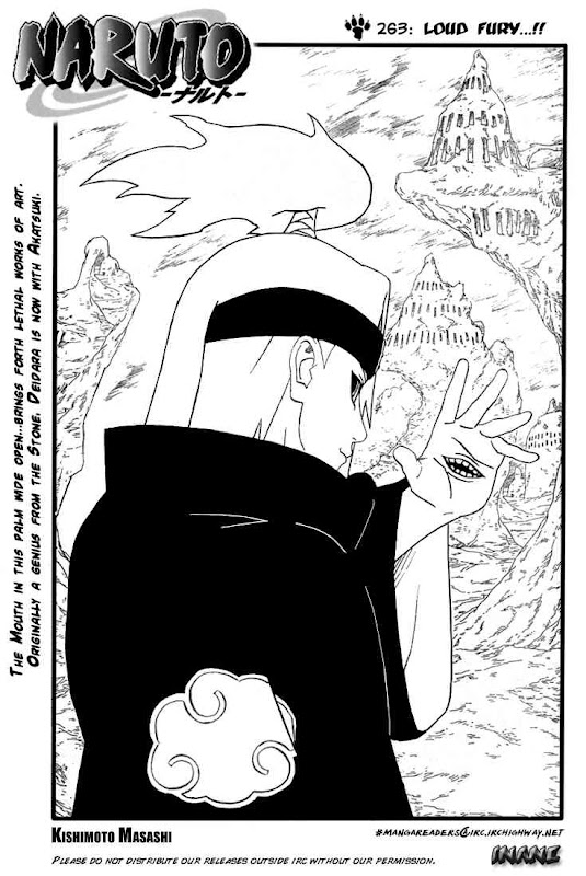 Naruto Shippuden Manga Chapter 263 - Image 01