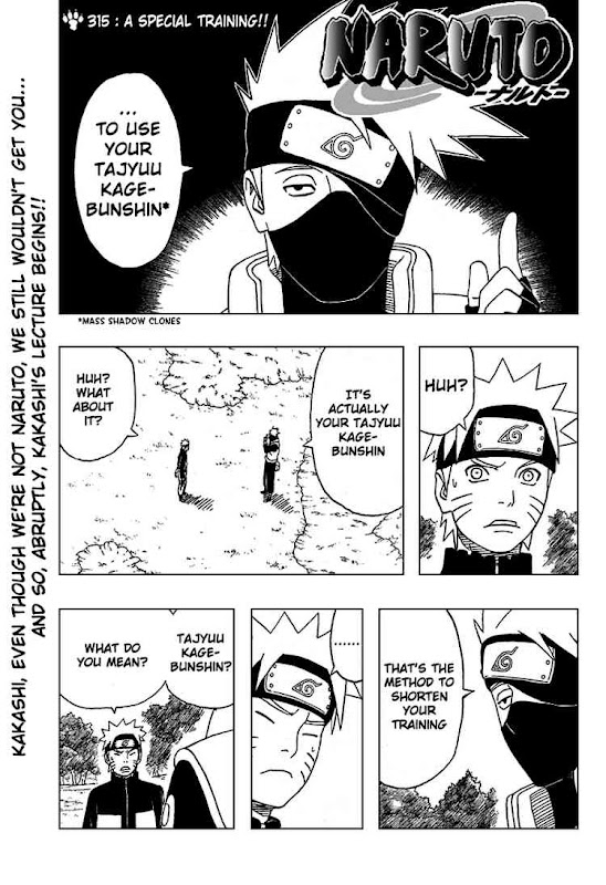 Naruto Shippuden Manga Chapter 315 - Image 01
