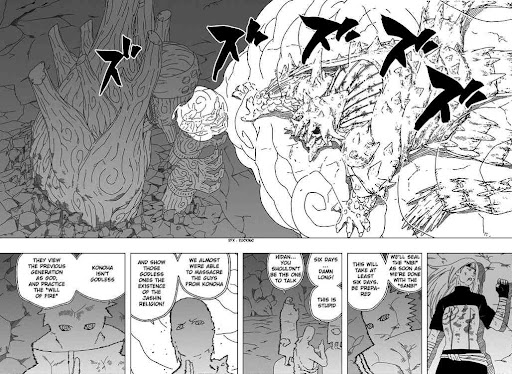 Naruto Shippuden Manga Chapter 329 - Image 08-09