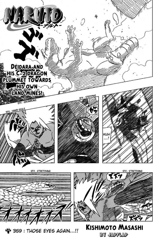 Naruto Shippuden Manga Chapter 359 - Image 01
