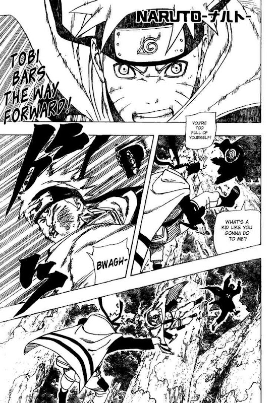Naruto Shippuden Manga Chapter 383 - Image 01