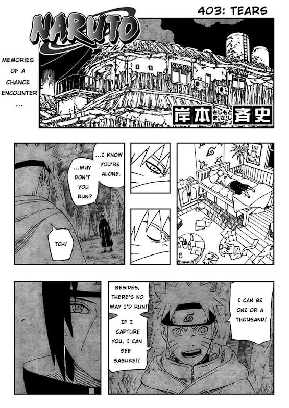 Naruto Shippuden Manga Chapter 403 - Image 01