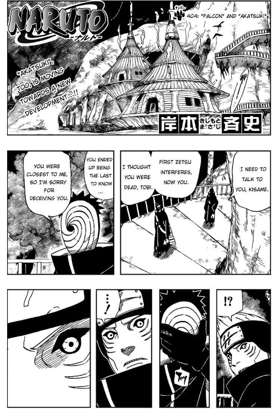 Naruto Shippuden Manga Chapter 404 - Image 01