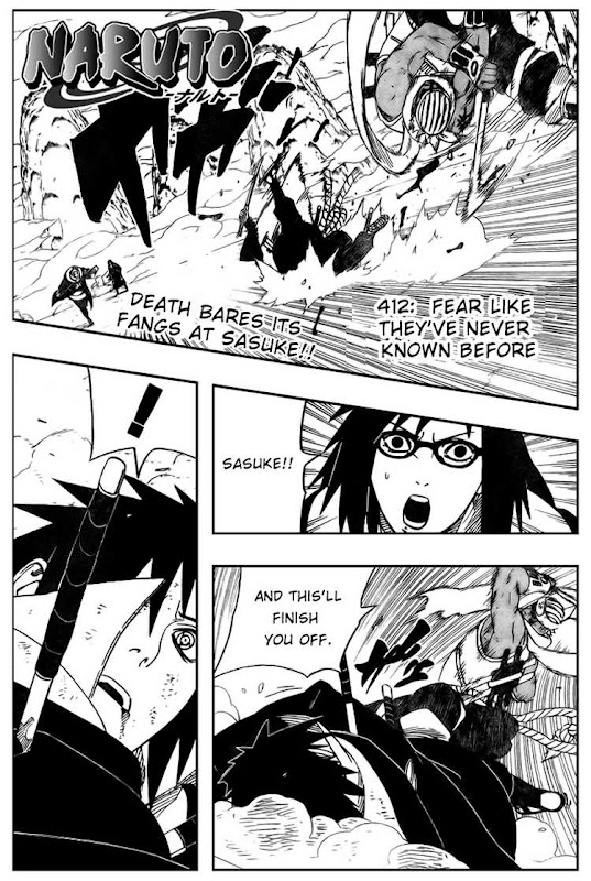 Naruto Shippuden Manga Chapter 412 - Image 01