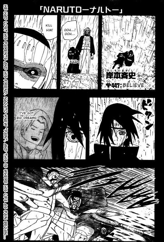 Naruto Shippuden Manga Chapter 447 - Image 01
