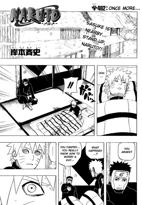 Naruto Shippuden Manga Chapter 482 - Image 01